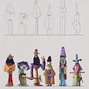 My project in Illustrated Characters Factory course. Een project van Traditionele illustratie, Ontwerp van personages, Digitale illustratie, Kinderillustratie y Verhaallijn van Demetris Kalochorites - 26.10.2021