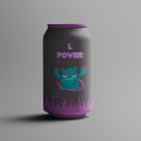 Lata bebida energetica. Design, Advertising, Graphic Design, Marketing, Packaging, and Product Design project by Laura Fernández Martínez - 10.29.2021