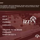 My project in Logotype Design for Brand Identity Izzy's Desserts . Een project van  Br, ing en identiteit, Grafisch ontwerp, T, pografie, Logo-ontwerp, T y pografisch ontwerp van zakaria sellakh - 23.10.2021