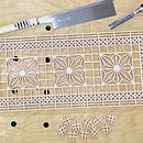 My project in Kumiko: Learn Japanese Woodworking Design course. Un projet de Création d'accessoires, Artisanat, Design d'intérieur, DIY , et Menuiserie de natalia_450719 - 27.10.2021