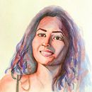 My project in Artistic Portrait with Watercolors course. Un progetto di Belle arti, Pittura, Pittura ad acquerello e Disegno di ritratti di Shikha Patnaik - 30.10.2021