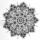 My project in The Art of Mandala Drawing. Un projet de Dessin et Illustration à l'encre de Abigail Holden - 30.10.2021