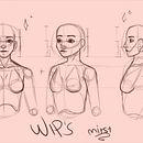 Meu projeto do curso: Retrato de personagens femininas com Procreate. Een project van Traditionele illustratie, Digitale illustratie y Digitale tekening van Michelly de Freitas Santos - 28.10.2021