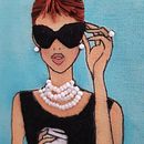 Meu projeto do curso: Criação de retratos bordados com aquarela. Un projet de Peinture, Aquarelle, Broderie, 3D , et Artisanat de Naná Bruck - 01.11.2021