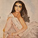 Mi Proyecto del curso: bailarina colocándose las zapatillas. Un progetto di Illustrazione tradizionale, Belle arti, Pittura, Pittura ad acquerello, Disegno realistico e Disegno anatomico di Alcida Perez - 01.11.2021
