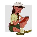 Aiyra - Character Development Project. Een project van Animatie, Ontwerp van personages, Karakteranimatie y  Tekening van Míriam Vitória - 01.11.2021