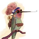 My project in Anthropomorphic Character Creation course. Een project van Traditionele illustratie, Ontwerp van personages,  Tekening, Digitale illustratie y Aquarelschilderen van Jonathan Copete - 01.11.2021
