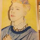 Mi Proyecto del curso:  Retrato realista con lápices de colores. Un projet de Illustration traditionnelle, Beaux Arts, Dessin au cra, on, Dessin, Dessin de portrait, Dessin réaliste , et Dessin artistique de gabylopez - 03.10.2021