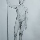 Mi Proyecto del curso: Dibujo realista de la figura humana. Ilustração tradicional, Artes plásticas, Esboçado, Desenho a lápis, Desenho, Desenho realista, e Desenho anatômico projeto de Leila Aquino - 02.11.2021