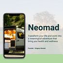 Neomad App : Wellness tribe working and living together in gorgeous places in France. Un proyecto de Diseño de apps de Grégory Bonnet - 04.11.2021