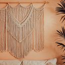 Commissioned wall art. Un proyecto de Macramé y Tejido de Fanny Zedenius - 04.11.2021