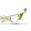 These dogs.... Un progetto di Pittura ad acquerello e Illustrazione tradizionale di Alice van Goor - 04.11.2021