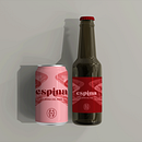 Espina Craft Beer con Espina de Anchoa . % Helena Albert tarafından hazırlanan Grafik Tasarım projesi - 11.04.2021