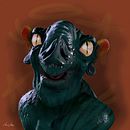 Mi Proyecto del curso: Personajes ilustrados en 3D desde tu iPad. Un projet de Illustration traditionnelle, 3D, Conception de personnages, Illustration numérique, Modélisation 3D, Conception de personnages 3D , et Peinture numérique de Adrián Moreno - 04.11.2021