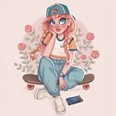 SOG Challenge. Traditional illustration project by Ana Ilustra - 06.15.2020