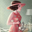 Mrs Maisel. Traditional illustration project by Ana Ilustra - 08.17.2020