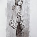 Cahier de croquis . % Marie Monnerat tarafından hazırlanan Geleneksel illüstras, Ve on projesi - 11.06.2021