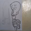 Meu projeto do curso: Introdução à criação de personagens estilo cartoon. Drawing, Character Design, and Traditional illustration project by Adelino Treml Neto - 11.07.2021