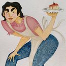 Meu projeto do curso: Ilustração e caracterização de personagens com aquarela . % Isabela tarafından hazırlanan Geleneksel illüstras, on, Karakter Tasarımı, Tablo, Sulubo, Ve a Resim projesi - 11.08.2021
