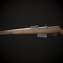 Mi Proyecto del curso: Creación de arma Gewehr 41 para videojuegos. 3D, 3D Modeling, Video Games, and Game Design project by chialvofranco - 11.06.2021