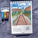 Mi Proyecto del curso: Cuaderno de viaje en acuarela. Un progetto di Illustrazione tradizionale, Pittura ad acquerello, Illustrazione architettonica e Sketchbook di Laura Cifuentes - 04.11.2021