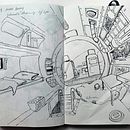 My project in Creative Sketching: Fill Your Illustrations with Life and Detail course. Un progetto di Illustrazione tradizionale, Bozzetti, Disegno a matita, Disegno, Pittura ad acquerello, Sketchbook e Illustrazione con inchiostro di Tyler VanHolst - 10.11.2021