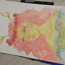 Aquarela- Retoque Adobe Photoshop . % Maynara Lopes tarafından hazırlanan Geleneksel illüstras, on, Sulubo, Ve a Resim projesi - 11.12.2021
