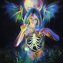 Mein Kursprojekt: Digitale Fantasieporträts mit Photoshop. Un proyecto de Ilustración tradicional, Dibujo, Ilustración digital, Dibujo de Retrato, Dibujo digital y Pintura digital de Julie Boehm - 12.11.2021