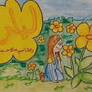 Farida and the concrete jungle. Traditional illustration project by Nancy Khairt - 11.12.2021