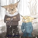 My project in Animal Characters in Watercolor for Children’s Books course. Ilustração tradicional, Pintura, Desenho, Pintura em aquarela, Ilustração infantil, Narrativa, e Artes plásticas projeto de Pernilla Danielsson - 12.11.2021