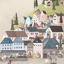 series of illustrations for "ANU"- museum of the jewish pepole. Traditional illustration project by Shira Baruch Malka - 04.30.2021