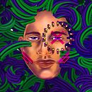 Mi Proyecto del curso: Retrato creativo ilustrado con Procreate. Traditional illustration, Drawing, Digital Illustration, Portrait Drawing, Digital Drawing, and Digital Painting project by Luis Torres - 11.14.2021