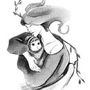 Meu projeto do curso: Técnicas de desenho tradicional com Procreate. Een project van Traditionele illustratie,  Tekening, Digitale illustratie,  Portrettekening y Digitale tekening van Géssika Mayumi Nakandakari Soares - 15.11.2021