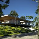FOREST HOUSE. Un proyecto de 3D, Arquitectura y Arquitectura interior de JOSÉ MARIA - 21.10.2021