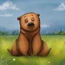 My project in Character Design: Teddy . Ilustração tradicional, Design de personagens, Desenho e Ilustração digital projeto de Katsiaryna Lukashevich - 23.09.2021