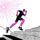 Give Your Runs Some Muscle · GIFs. Traditional illustration, and 2D Animation project by Martín Tognola - 06.01.2021