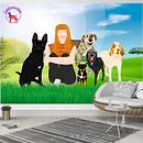 Branding Centro Canino Canbezuelos. Un progetto di Design, Illustrazione tradizionale, Br, ing, Br, identit, Graphic design, Product design e Design di loghi di meryanrivers - 16.11.2021