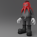 My project in Introduction to 3D Design and Modeling with Blender course. Un proyecto de Diseño de personajes y Modelado 3D de Ryuku Otsuka - 13.08.1996