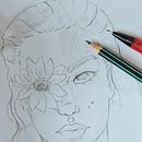 Mi Proyecto del curso: Sketchbook de retrato: explora el rostro humano. Un proyecto de Bocetado, Dibujo, Dibujo de Retrato, Dibujo artístico y Sketchbook de Anayeli Raquel Florentín Morinigo - 17.11.2021