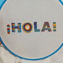 Mi Proyecto del curso: Letras bordadas: el hilo como herramienta gráfica . Bordir proyek oleh Carolina Ospina Tenorio - 11.13.2021