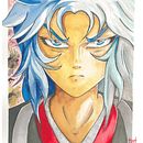 Mugshot Villains Gemini no Saga. Traditional illustration, Watercolor Painting, and Manga project by le_sousmarin - 11.18.2021