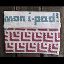 My project in Introduction to Tapestry course. Een project van Ontwerp van accessoires, Patroonontwerp, Textiel y Haken van CALLOT Sarah - 18.11.2021