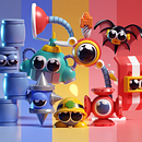 Megaman Foes. Un proyecto de Ilustración tradicional, Diseño y 3D de Mohamed Chahin - 05.11.2021
