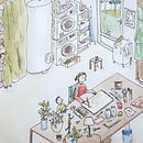 Mon projet du cours : L’art du sketching : transformez vos esquisses en œuvres d’art. Projekt z dziedziny Trad, c, jna ilustracja, R, sunek ołówkiem,  R, sunek i Sketchbook użytkownika Veronique - 21.10.2021