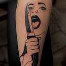 My project in Tattoo for Beginners course . Design tatuaj de Yoanna Evlogieva - 11.18.2021