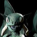 Green monster. Traditional illustration project by kciref - 11.22.2021