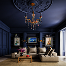 Dark Modern-French apartment. 3D Modeling, Architecture, Interior Design, ArchVIZ, Architectural Photograph & Interior Architecture project by Kiraly Nandor - 11.22.2021