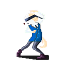 Mi Proyecto del curso: Introducción al diseño de personajes en pixel art. Een project van Ontwerp van personages, Videogames, Pixel art y Videogame-ontwerp van Mari Guzman - 23.11.2021