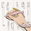 My project in The Art of Sketching: Transform Your Doodles into Art course. Traditional illustration, Pencil Drawing, Drawing, and Sketchbook project by Katerina Gordeeva - 11.23.2021