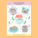 My project in Kawaii Illustration: Create Charming Characters course. Ilustração tradicional, Design de personagens, e Mangá projeto de Tanya Viljoen - 23.11.2021
